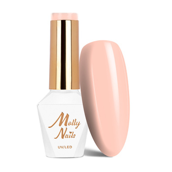 Molly Nails Yoghurt Milky Muffin Hybrid Nail Polish HEMA/Di-HEMA Free 8g No. 126