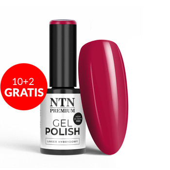 10 + 2 gratuits - Vernis hybride LED/UV Gel Polish NTN Premium Limited Edition n° 451 sans HEMA/Di-HEMA, 5 g