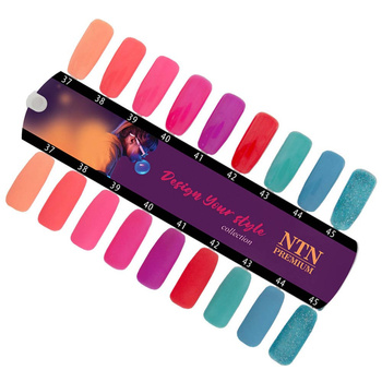 Campionario NTN Premium Design Your Style Collection: lucido e opaco, 9 colori