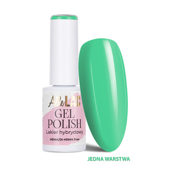 Esmalte híbrido LED/UV Gel Polish Greens G3 Pastel AlleLac sin HEMA ni Di-HEMA, 6 g