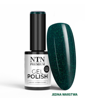 Smalto ibrido LED/UV Gel Polish Greens n. 557 Edizione Limitata NTN Premium senza HEMA/Di-HEMA 5 g