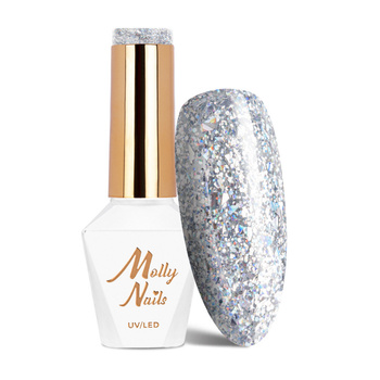 Molly Nails Crushed Diamonds Exclusive HEMA/Di-HEMA-freier Hybridlack 8 g Nr. 531