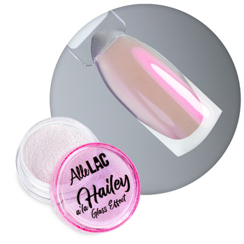 Nagelpulver „A la Hailey“ mit Glaseffekt von AlleLac Nr. 3