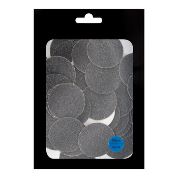 Dischi abrasivi sostituibili, grana 80, per PodoDisk, misura L, 25 mm, 50 pezzi