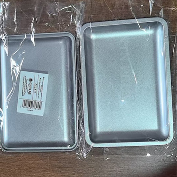 Vassoio metallico per attrezzi AlleLac, color argento