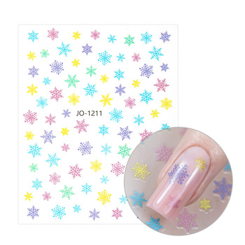 Autocollants pour ongles de Noël Molly Nails JO-1211