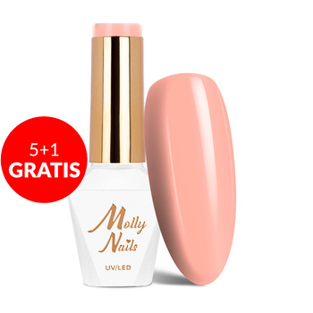 5+1 gratis Smalto ibrido Molly Nails Delicate Woman Innocent Girl senza HEMA/Di-HEMA 8 g n. 67