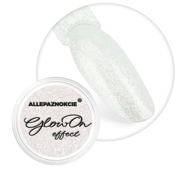Polvere per unghie GlowOn Allepaznokcie Olivia 0,3 g