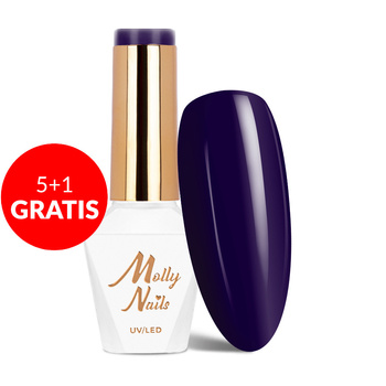 5+1 gratis Smalto ibrido Molly Nails Inspired by you Magic Look senza HEMA/Di-HEMA 8 g n. 55