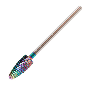 Professioneller Kobalt-Wolfram-Fräser, Regenbogenmodell Flame 2 M 3/32" Nr. 2