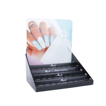 Espositore per 45 smalti ibridi da 5 ml MollyLac – versione vuota Pastelli