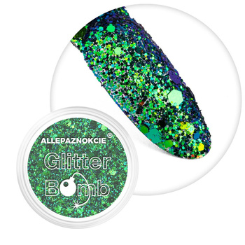 Polvere per unghie Glitter Bomb Effect Allepaznokcie n. 05