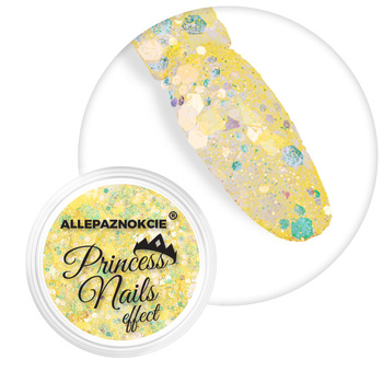 Polvere per unghie Princess Nails Allepaznokcie 1 g n. 2