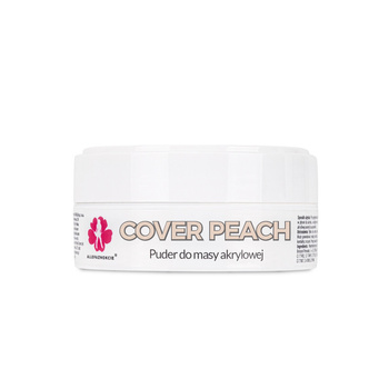 Allepaznokcie Cover Peach Acrylpulver für Nägel 30 g Nr. 6