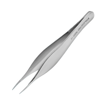 Pinzette podologiche a punta ricurva, piccole, Staleks Pro PODO 11