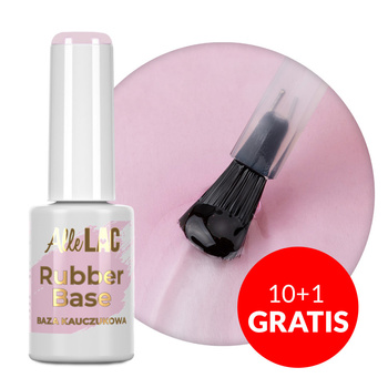 10 + 1 gratis Kautschukgrundierung Rubber Base AlleLac Ballerine HEMA/Di-HEMA Free 7 g Nr. 15