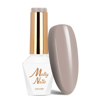 Smalto ibrido Molly Nails Choco Dreams Peanut Butter senza HEMA/Di-HEMA 8 g n. 353