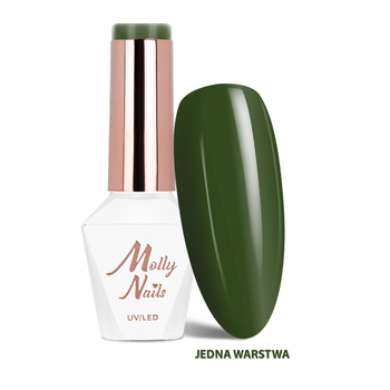 Smalto ibrido LED/UV Gel Polish Sorbet n. 290 Lemon Cream Molly Nails senza HEMA/Di-HEMA 8 g