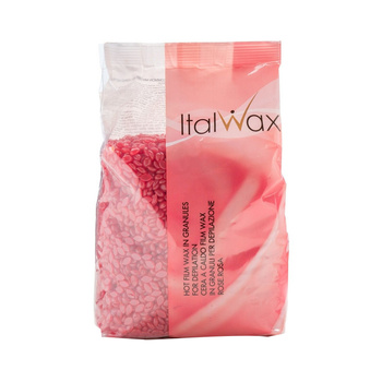 1kg Cera dura in gocce a bassa temperatura per la depilazione Italwax Film Wax per depilazione senza strisce, rosa