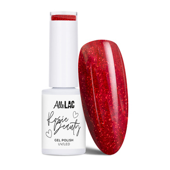 Smalto ibrido LED/UV Gel Polish AlleLac x Rosie Beauty Flame senza HEMA/Di-HEMA 6 g