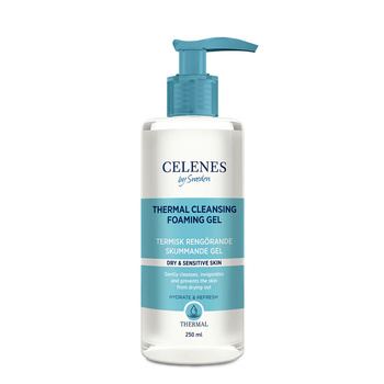 Gel detergente termale per pelli secche e sensibili Celenes by Sweden 250 ml