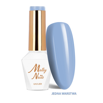 Smalto ibrido Molly Nails Delicate Woman A Slight Breeze senza HEMA/Di-HEMA 8 g n. 64