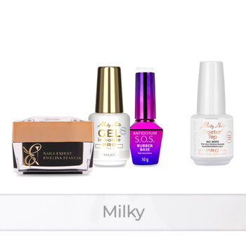 PRO MATCH SYSTEM 3+1 Milky: 2 gel: SelfLeveling® in flacone + Base + Doctor Top 15 g IN OMAGGIO
