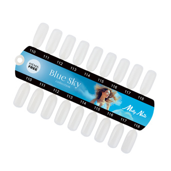 Modello da colorare Molly Nails Blue Sky