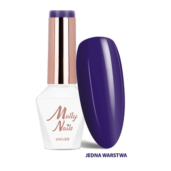 Smalto ibrido LED/UV Gel Polish Sorbet n. 290 Lemon Cream Molly Nails senza HEMA/Di-HEMA 8 g