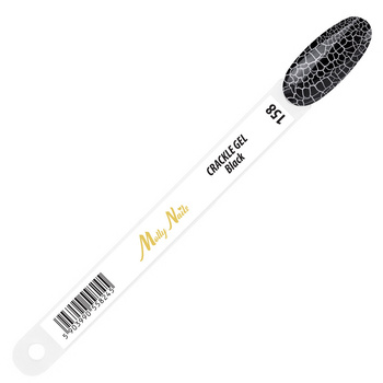 Campionario bastoncini Crackle Gel Black