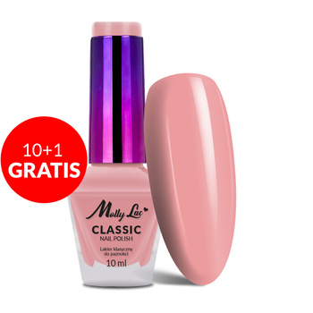 10+1 gratis Smalto classico per unghie Classic Nail Polish MollyLac n. 14 10 ml