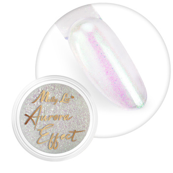 Polvere per unghie MollyLac Aurora Mirror Mist 0,3 g n. 6