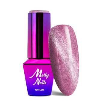 Smalto ibrido Molly Nails Cat Eye Womanity Amethyst 8 g n. 443