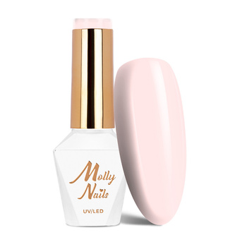 Smalto ibrido LED/UV Gel Polish Elle n. 422 Madame French Molly Nails senza HEMA/Di-HEMA 8 g