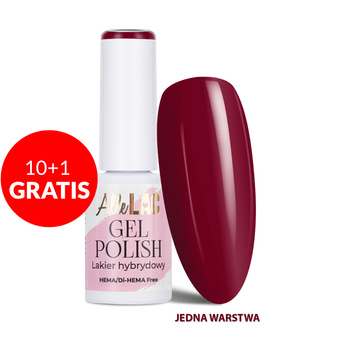 10+1 gratis Smalto ibrido LED/UV Gel Polish Reds R13 Juicy Cherry AlleLac senza HEMA/Di-HEMA 6 g
