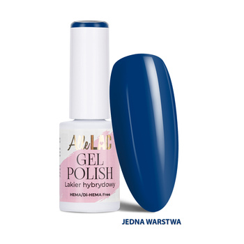 Smalto ibrido LED/UV Gel Polish Blues BL13 Navy AlleLac senza HEMA/Di-HEMA 6 g