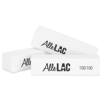 Blocco di lucidatura Allelac 100/100 Standard bianco, 1 pezzo