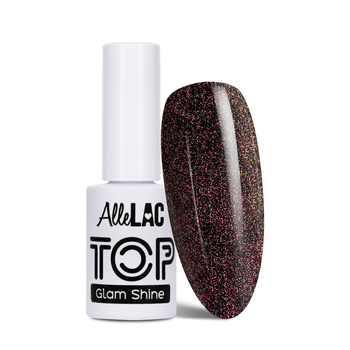 Top Glam Shine senza sfregamento AlleLac Pink Topaz 5 g n. 5