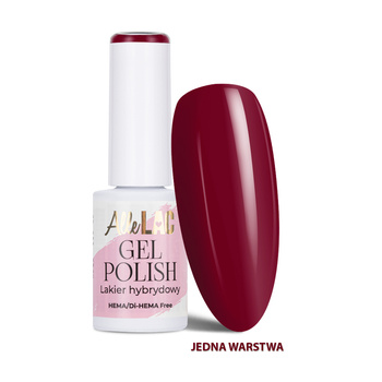 Smalto ibrido LED/UV Gel Polish Reds R13 Juicy Cherry AlleLac senza HEMA/Di-HEMA 6 g