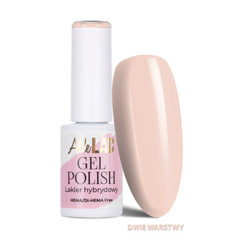 Smalto ibrido LED/UV Gel Polish Nudes N28 Satin Nude AlleLac senza HEMA/Di-HEMA 6 g