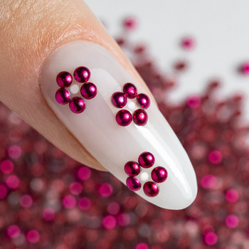ShinePins: borchie lisce, decorazioni scintillanti per unghie, mini NTN Premium n. 15, 5 g
