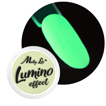 Polvere per unghie che si illumina al buio MollyLac Lumino Effect n. 2