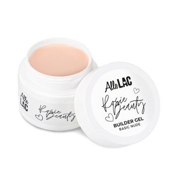 Gel modellante beige naturale Basic Nude AlleLAC x Rosie Beauty 45 g