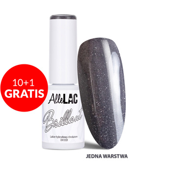 10+1 gratis Smalto ibrido LED/UV Gel Polish n. 143 Brillant Limited Edition AlleLac senza HEMA/Di-HEMA 5 g