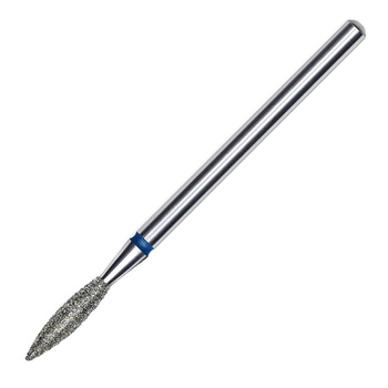 Fresa diamantata a fiamma blu Staleks Expert 2,3/10 mm