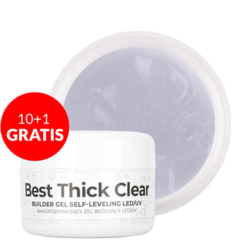 10+1 gratis Gel per unghie NTN Gel Best Thick Clear 15 g