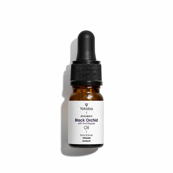Olio per viso e corpo Yokaba Black Orchid Oil face & body vegan sensual Essence 4 ml