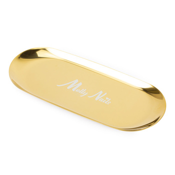 Vassoio metallico per strumenti Molly Nails dorato
