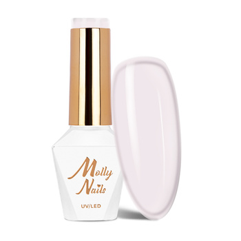 Smalto ibrido Molly Nails French Manicure Ice Pink senza HEMA/Di-HEMA 8 g n. 133