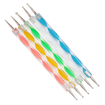 Set sonda a doppia punta, 5 colori